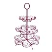 Cupcake Tree - Red