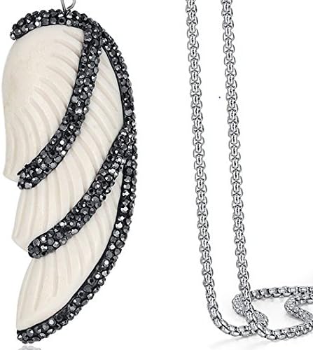 Fashion Natural Stone Chain Necklace Camel Bone Women Pendant Necklace Jewelry Accessories