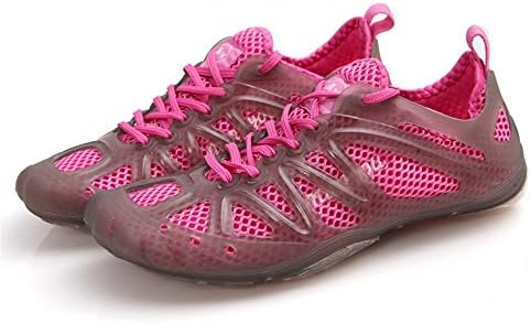 Laopengyou Fashion Sport Mesh Slip Outdoor Holes Water Shoes Pink10.5 B(M) US Women/9.5 B(M) US Men Comfortable material.