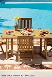 Outdoor Living : Rectangular-top Folding Table Butterfly-base Teakwood