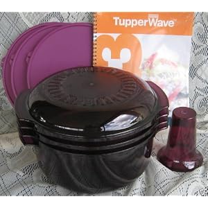Tupperware 7 Piece Stack Cooker Set in Purple by Tupperware