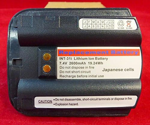 Intermec CK 30 / 31 Series OEM Replacement Battery - Compatible with OEM Part # 318-020-001 / INT-31i / 7.4 Volt / 2600 mAh / Japanese Cells