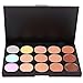 Professional 15 Colors Contour Face Cream Concealer Camouflage Makeup Palette