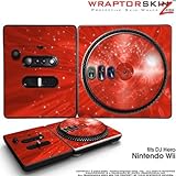 DJ Hero Skin Stardust Red fits Nintendo Wii DJ Heros (DJ HERO NOT INCLUDED) ....