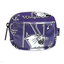 Northwestern Coin Key ID Case Northwestern Wildcats SMALL WRIST WALLET for Man or Woman - Runners Joggers Walkers Fits most Digital Cameras, Running Accessories