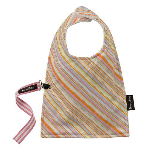 Girls' Tunno Tots 2-pc. Bib Bundle - Stripes