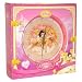 Disney Princess Pink Neon Glow Wall Clock