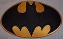 BATMAN Comic Book Bat Chest Logo LARGE Jacket PATCH