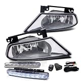 05-07 Honda odyssey OEM Style Clear Fog Lights + LED Bumper Lights by Eautolight