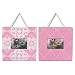 Trend Lab Versailles Pink and White 2 Piece Frame Set