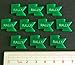 Rally Tokens, Green (10)
