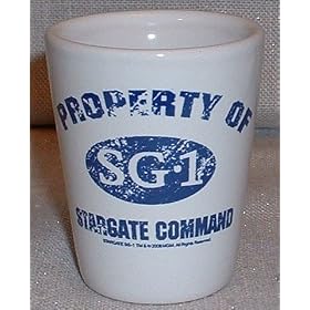 Stargate SG-1 Property of SG-1 Command SHOT GLASS