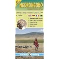 Ngorongoro Conservation Area 1:230 000: Tourist Map & Guide. 1:230 000