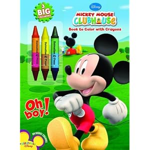 Click to buy Disney Coloring Pages : Mickey Mouse Club House Coloring Book from Amazon!