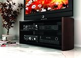 Sonax ML-3499 Wood Vaneer TV Stand for 32-52 Flat Panel TV's