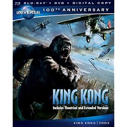 King Kong [Blu-ray + DVD + Digital Copy] (Universal's 100th Anniversary)