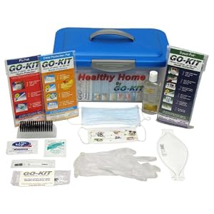 Click here to buy Go-Kit Flu and Infectious Diseases Protection Kit, Healthy Home Kit for a Family of Four by Go-Kit.