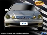 2001 2002 2003 2004 2005 Lexus GS300/430 304 SES Stainless Chrome Upper Billet Grille grill
