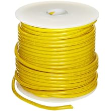 UL1015 Commercial Copper Wire, Bright, Yellow