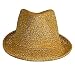 511iiqdP7qL. AA75  GOLD METALLIC SHIMMERY SPARKLE FEDORA CAP HAT