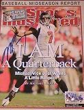 MICHAEL VICK SIGNED AUTOGRAPHED MAGAZINE ATLANTA FALCONS COA + HOLOGRAM JSA