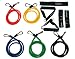 CrossFit Resistance Tubing Set #1 by Body-Bands | 5 Tube Bands with Steel Clip Ends | 5 to 115 lbs of Resistance
