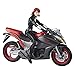 Marvel Legends Series 6-inch Black Widow with Motorcycle