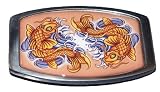 Z247 Koi Fish Belt Buckle Tattoo