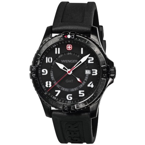 Men's Wenger 77073 Squadron GMT PVD Watch