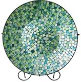 Oceanic Mosaic Plate & Stand