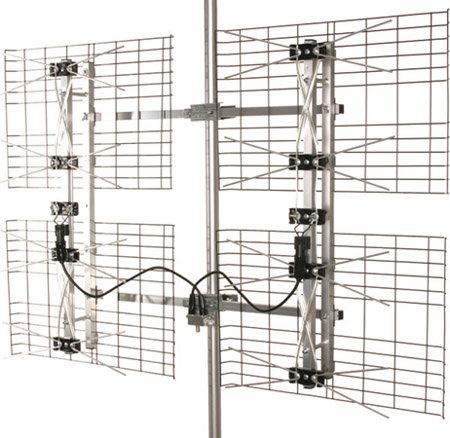 New Antennas Direct Multi-Directional HDTV UHF Antenna Bowtie Design Weatherproof Construction
