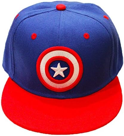 Marvel Heros Captain America Logo Hiphop Cap Outdoor Sunhat