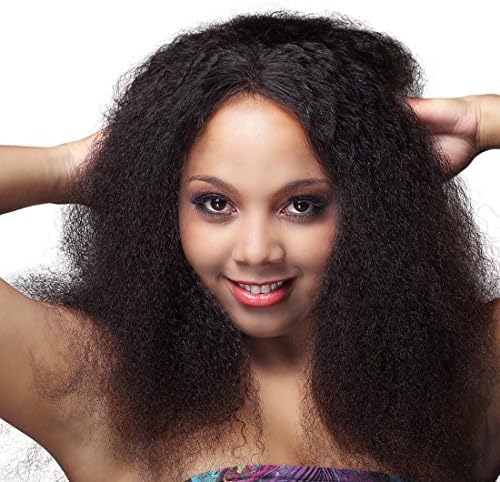 VVHair® Natural Hair Wigs Malaysian Remy Full Lace Human Hair Wigs Black Color 16 Inch Medium Cap Size