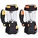 Ivation Hand Crank LED Camping Lantern with Flashlight, SOS Siren & Light, AM/FM Radio & Emergency Mobile Device Charger