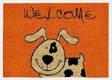 Produkt-Bild: FUSSABTRETER KOKOS "WELCOME" FUN FUSSMATTE "HUND"