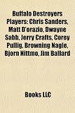 Buffalo Destroyers Players: Chris Sanders, Matt DOrazio, Dwayne Sabb, Jerry Crafts, Corey Pullig, Browning Nagle, Bjrn Nittmo, Jim Ballard