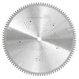 Amana Tool A.G.E. Series MD12-106-5/8 Heavy Duty Miter/Double Miter  12-Inch x 100 Tooth 4 ATB+R 5/8 Bore Saw Blade