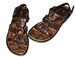 Kenneth Cole Reaction Toole Chocolate Leather Girls' Sandal