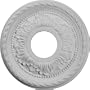 12 1/8"OD x 3 5/8"ID x 1"P Palmetto Ceiling Medallion