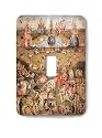 Fine Art Bosch Garden of Earthly Delights Decorative Steel Switchplate Cover