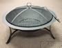 Outdoor patio camping cast iron 30" fire pit ring NEW