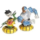 Paperweight Teen Titans Robin and Cyborg 2 Piece Boxed Set