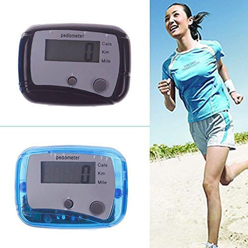 RadiantOrchid Mini LCD Screen Run Step Pedometer Walking distance Calorie Counter