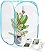 RESTCLOUD Insect and Butterfly Habitat Cage Terrarium Pop-up 24 Inches Tall