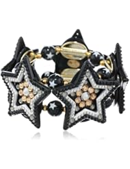 TARINA TARANTINO Lucite 2 Row Stretch Bracelet, 5"