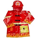 Kidorable Toddler/Little Kid Fireman Raincoat
