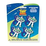 Buzz Lightyear Backpack Clips, 4ct