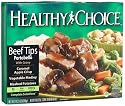 Healthy Choice Beef Tips Portobello with Gravy Dinner, 11.25-Ounce, 12-Count Boxes