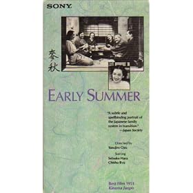 EARLY SUMMER (BAKUSHU) DIRECTED BY YASUJIRO OZU (VHS TAPE-
