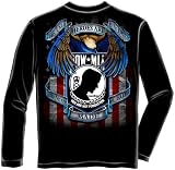 POW MIA Longsleeve T-shirt True Heroes Never Made It Home